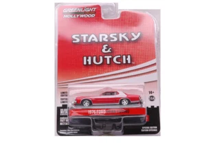 MODELLINO AUTO STATICO GREENLIGHT FORD GRAN TORINO 1976 STARSKY HUTCH 1/64 - Foto 1 di 5