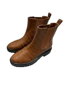 Lauren Ralph Lauren Corinne Chelsea Boots, Tan, UK Size 8, EU 42, US 10 - Picture 1 of 8
