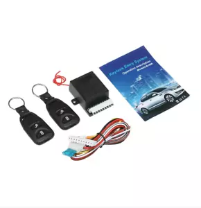 Car Universal Door Lock Locking Keyless Entry System Remote Central Control Kit - Picture 1 of 4