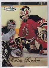 1998-99 Topps Gold Label Class 2 Black #10 Martin Brodeur - New Jersey Devils
