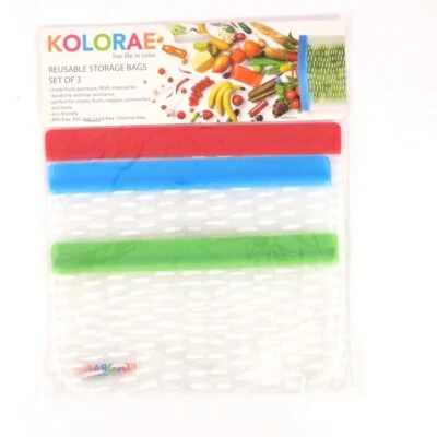 Kolorae Reusable Storage Bags, Set of 3, Ships from USA - Image 1 of 4