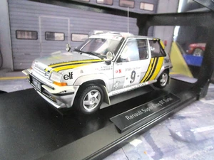 RENAULT 5 Turbo GT Rally Bandama Africa #9 Oreille 1989 Diac elf Norev 1:18 - Foto 1 di 9
