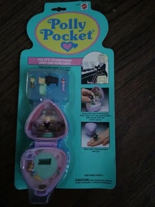 Polly Pocket 1991 Vintage Grand Piano Ring And Case Mint In Package! - Bild 1 von 7