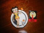 BETTY BOOP LETTER O Orange Puppy Retro Dress 2005 Westland Giftware #6755