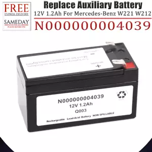 FOR Mercedes Benz Auxiliary Aux Battery W221 W212 W164 1.2Ah 12V N000000004039 - Picture 1 of 5
