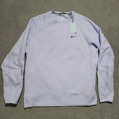 Moletom Nike x NOCTA Tech Fleece Crew Masculino Tamanho XL FD8457-568 / Roxo Palestina - Imagem 1 de 4