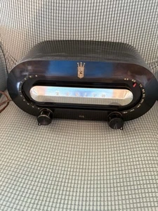 Vintage 1951 Zenith H511Y “Racetrack" Antique Bakelite Tube Radio - WORKING! - Picture 1 of 9