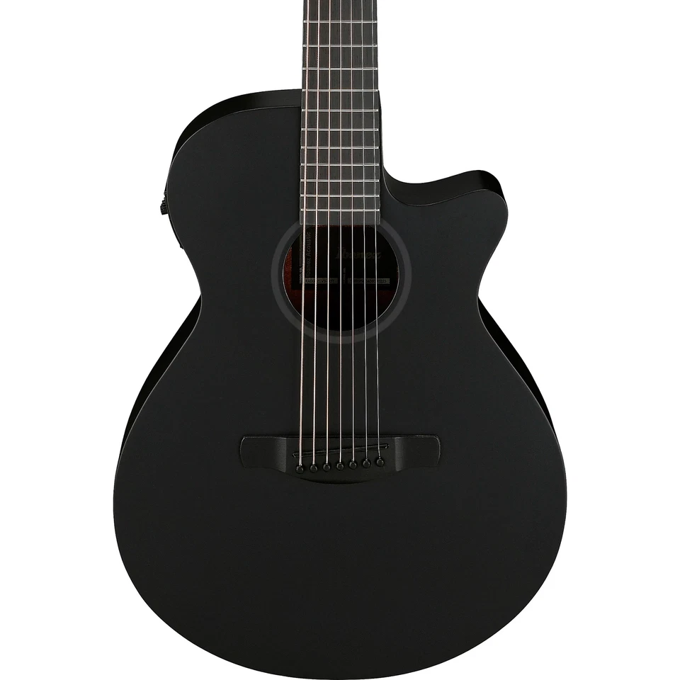 Ibanez AEG721 7 Cuerdas Acústico-Eléctrico - Black Out Foto 1 de 4