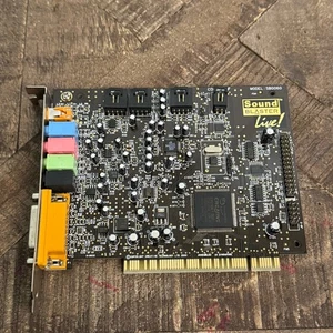 Creative Labs SB0060 Sound Blaster Live PCI Expansion Sound Card Audio Adapter - Picture 1 of 3