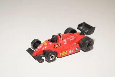 V 1:55 MATCHBOX FERRARI F1 FORMULA 1 RACING CAR RACER RED OTTIME CONDIZIONI 5 - Immagine 1 di 4