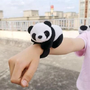 Size 11cm Panda Plush Stuffed Toy Wrist Plush Doll Bracelet Decoration Gifts - Picture 1 of 24