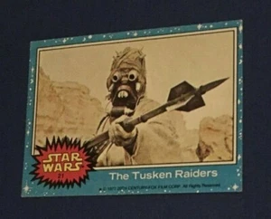 1977 Star Wars Trading Card The Tusken Raiders Raider blue #21 - Picture 1 of 2