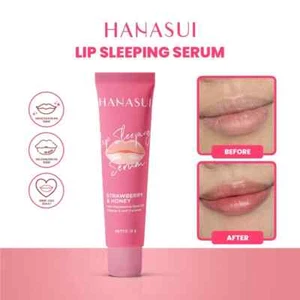 Hanasui Lip Sleeping Serum - lightweight and leaves no marks - Picture 1 of 5