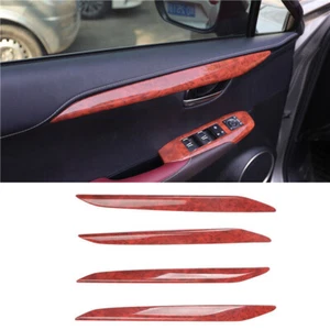 For Lexus NX200t 300h 2015-2021 Wood Grain Inner Door Panel Molding Strip Trim - Picture 1 of 9