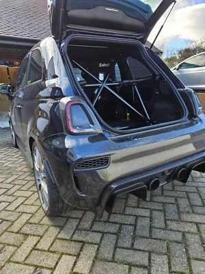 Rear Grills Abarth 595 Restyling Delete Fog And Reverse Light Griglie Posteriori - Imagen 1 de 4