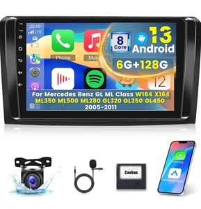 [6G+128G] Android 13 Car Radio for Mercedes Benz ML Series 2005-2011 - C7157 - Bild 1 von 8