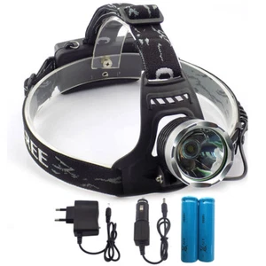 LED Headlamp high Power Head light Torch powerful for Fishing Camping Flashlight - Picture 1 of 12