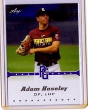 2013 Leaf Perfect Game PURPLE Adam Haseley Virginia Cavaliers Phillies 1st round