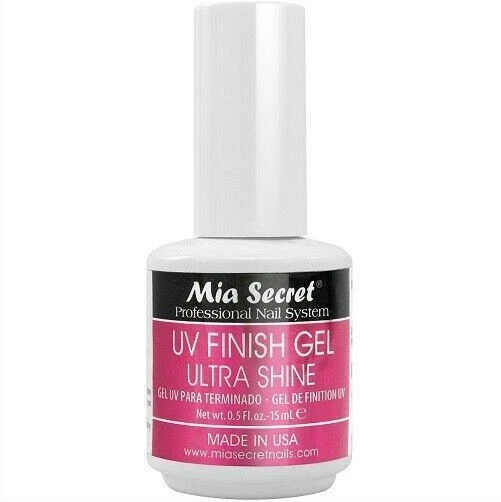 Mia Secret Gel Acabado UV Ultra Brillo 0.5 oz / 15 ml (FG-01) Foto 1 de 1