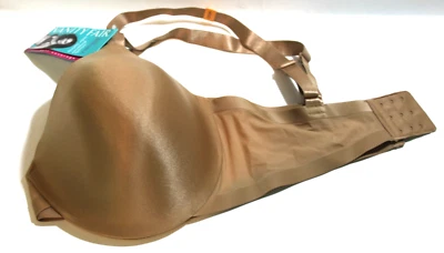 Vanity Fair cobertura total quase invisível aro totalmente bronzeado 40DD #75201 novo com etiquetas - Imagem 1 de 4