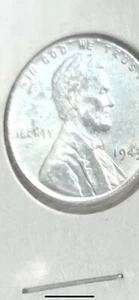 1943 Steel Wheat Penny No Mint Mark Lightly L On Rim With Many Other Error’s - Picture 1 of 9