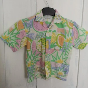 Vintage Unisex Short Sleeved Shirt/Blouse Age 5 - 6 Years - Picture 1 of 7