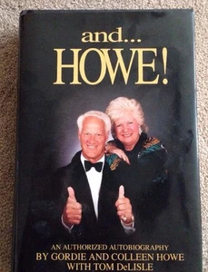 NHL Detroit Red Wings  "and Howe" Book Autographed Gordie/Colleen Howe - Picture 1 of 5