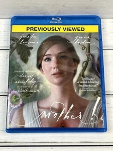 Mother! Blu-ray Disc 2017 Darren Aronofsky Jennifer Lawrence Rental Tested - Imagen 1 de 11