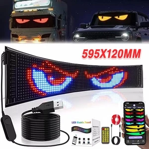 Devil's Eye Lámpara Pantalla LED Coche Luz Ocular Camión Luz Dinámica Para Camión - Imagen 1 de 20