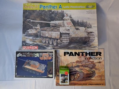 1/35 Dragon 6358 : Sd.Kfz.171 Panther A Late Production Premium Kit + Extras - Image 1 of 4