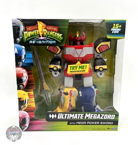 Power Rangers Re-Ignition Ultimate Megazord Mega Power Sword SFX MMPR 2025 - Foto 1 di 12