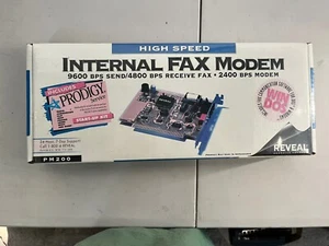 REVEAL Internal FAX Modem Prodigy COMit WinFax WinCIM PM500 - Picture 1 of 4