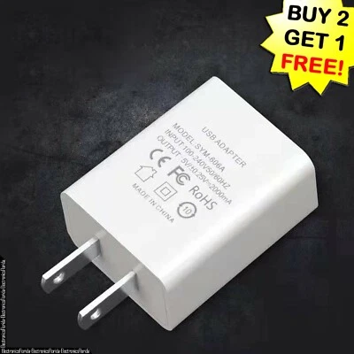 Carregador de parede adaptador de energia de carregamento USB para Android/iPhone Samsung Xiaomi LG  - Imagem 1 de 4