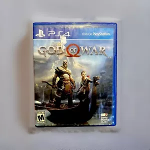 God of War (PS4, 2018) for Playstation 4 - CIB - Box Art Insert Is Water Damaged - Picture 1 of 8