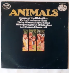 The Animals Stereo Vinyl LP "The Most Of" 1965 EMI MFP 5218 Enhanced from Mono. - Picture 1 of 4