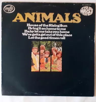 The Animals Stereo Vinyl LP "The Most Of" 1965 EMI MFP 5218 Enhanced from Mono. - Image 1 of 4