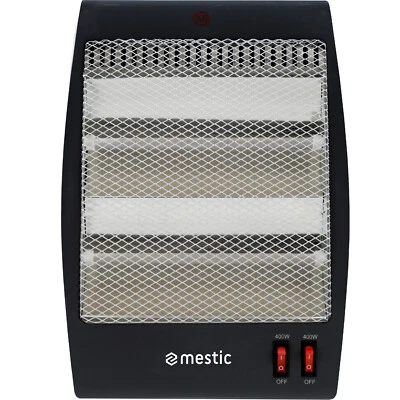 MESTIC Quarz Heizstrahler MQK-200 Camping Halogen Elektro Stand Heizung 800 W - Bild 1 von 4
