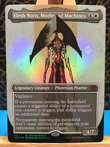 MTG - Elesh Norn, Mother of Machines. Phyrexia All Will Be. Foil Concept Praetor - Picture 1 of 2