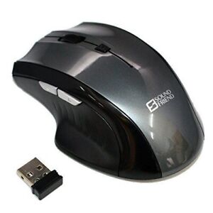 2.4GHz Wireless Optical Mouse + USB Receiver Optical Mice For Laptop PC-Black