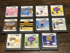 Nintendo DS Games 4 Pets, 3 Movie/Cartoon, 2 Hannah Montana & 2 Misc. 11 TOTAL - Picture 1 of 13