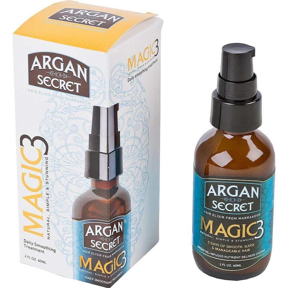 Argan Secret Magique 3 Traitement Lissant Quotidien 60ml - Image 1 of 1
