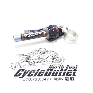 2008 08 09 10 GSXR600 GSXR750 OEM LEFT CLIP ON CLIPON HANDLEBAR W SWITCHES - Picture 1 of 14