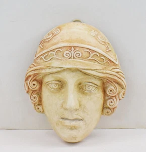Goddess Athena Miniature Mask - Ancient Greek Theater - Protector of Athens - Picture 1 of 3