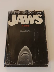 Jaws by Peter Benchley HC/DJ 1974 Edition No Gutter - Picture 1 of 7