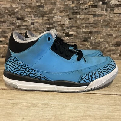 Nike Jordan 3 Retro Azul Polvo EE. UU. 3Y - 429487-406 Foto 1 de 4