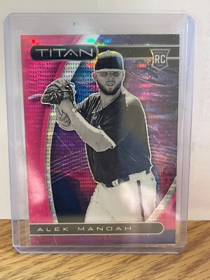 Alek Manoah 2021 Chronicles Titan Pink Pulsar - #13 RC - Toronto Blue Jays - Image 1 of 2