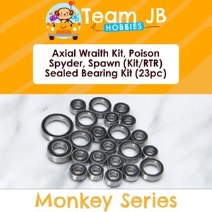 Axial Wraith Kit, Poison Spyder, Spawn (Kit/RTR) - 23 Pcs Sealed Bearings Kit - Picture 1 of 2
