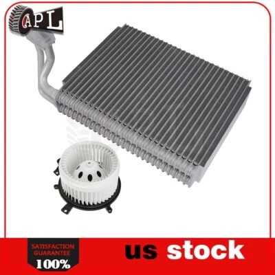 1X Blower Motor and 1X Evaporator Core For 2008 2009-2010 Dodge Challenger Front - Imagem 1 de 4