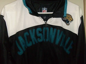 NFL Team Apparel Jacksonville Jaguar Men Zip up  Jacket Sz Lg or XXL,Pockets - Picture 1 of 10