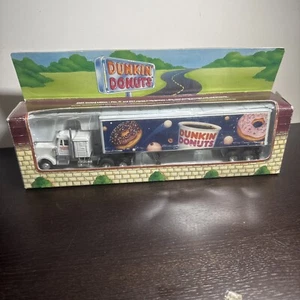 Vintage Dunkin' Donuts Semi Tractor Trailer Truck 1995 O-Scale New In Box - Picture 1 of 7